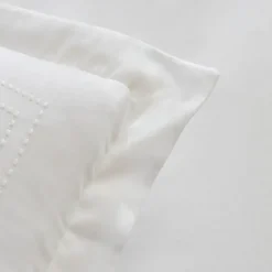Karaca Bettwäsche-Home White Collection Felves King Size Bettwäscheset 100% Baumwolle Weiß 240x220 Cm Weıß01
