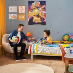 Karaca Kopfkissen & Bettdecken-Home X Kral Şakir Remzi Kissenform Mavi