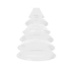Karaca Tafelservice Für 6 Personen-Hussein Chalayan Digital 6-Teiliges Individuelles Fine Pearl Tafelservice Weıß01