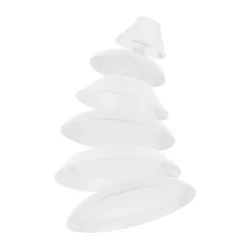 Karaca Tafelservice Für 6 Personen-Hussein Chalayan Digital 6-Teiliges Individuelles Fine Pearl Tafelservice Weıß01