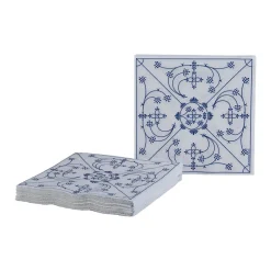 Karaca Deko-Objekte-Indisch Blau Stoffserviette Multıfarben