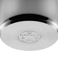 Karaca Stahltopf-Induktions Stahlpfanne für Muscheln 20 cm Farblös