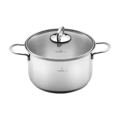 Karaca Stahltopf-Induktions Stahlpfanne für Muscheln 20 cm Farblös