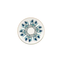 Karaca Mokka & Espressotassen Set-Iznik 4 teiliges Mochatassen Espressotassen Set für 2 Personen Multıfarben