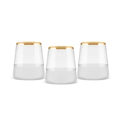 Karaca Wasserglas-Jasmine 420 Ml 3-teiliges Wassergläser Multıfarben