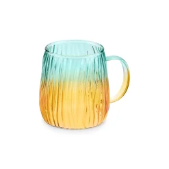 Karaca Gläser-Sets-Jolie 7-teiliges Wasserset Gelb & Grün Gelb Grün