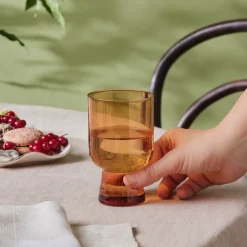 Karaca Wasserglas-Julia Wasserglas 340 ml – Amber Gelb