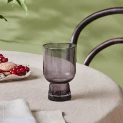 Karaca Wasserglas-Julia Wasserglas 340 ml – Grau Grau02