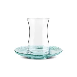 Karaca Teegläser Sets-Juliet Grün 6-Personen-Teeset Yeşil
