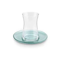 Karaca Teegläser Sets-Juliet Grün 6-Personen-Teeset Yeşil