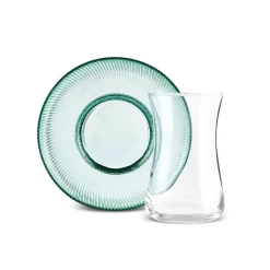 Karaca Teegläser Sets-Juliet Grün 6-Personen-Teeset Yeşil