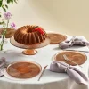 Karaca Kuchenplatte-Juliet Mocha Mousse 7-teiliges Kuchen-Set für 6 Personen