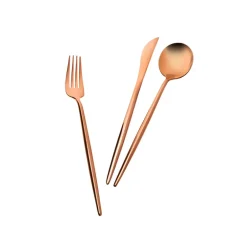 Karaca Bestecksets Für 12 Personen-Jupiter 60 Teile 12 Person Boxed Cutlery Set Rosegold