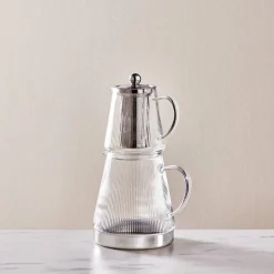 Karaca Teekannen-Keops XL Glas-Teekanne Farblös