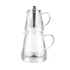 Karaca Teekannen-Keops XL Glas-Teekanne Farblös