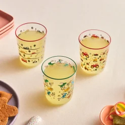 Karaca Wasserglas-Kids 3-Teiliges Glasbecher-Set Für Jungen