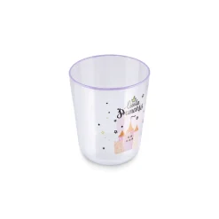 Karaca Wasserglas-Kids 3-Teiliges Glasbecher-Set Für Mädchen, Rosa