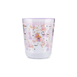 Karaca Wasserglas-Kids 3-Teiliges Glasbecher-Set Für Mädchen, Rosa