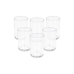 Karaca Gläser-Sets-Krs Wasserglas Set 6 teilig Klar