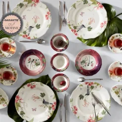Karaca Frühstücksset Für 6 Personen-Lanie 6 Personen Frühstücksset und Servierschalen, 26 Teilig Multıfarben