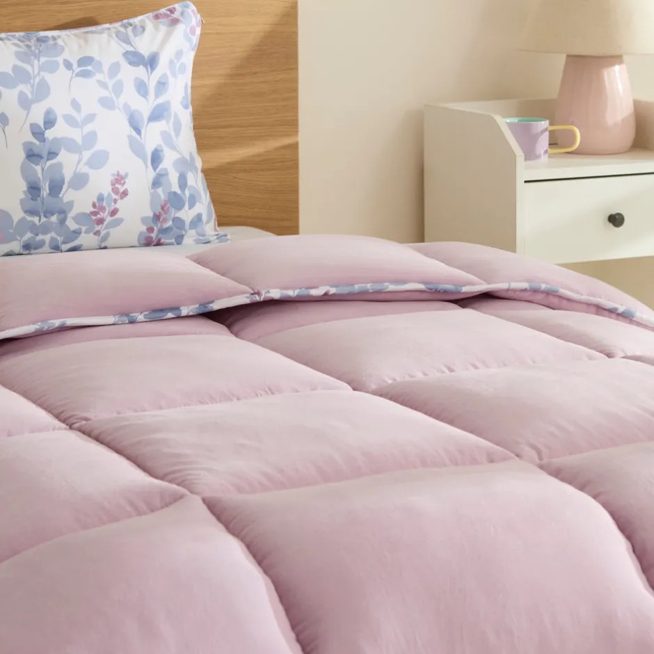 Karaca Bettwäsche-Leaf Multicolor Doppelbett Komforter Set 200x200+2x50x70 Multıfarben