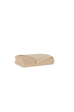 Karaca Decken-Leaves Ecru Welsoft TV Decke 130x150 Ekru