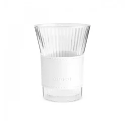 Karaca Wasserglas|Gläser-Sets-Leder Cool Touch Latte Glas 210 Ml Perlmutt Perlesent