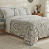 Karaca Bettwäsche-Lemy Bettwäsche-Set aus 100 % Baumwoll-Satin, Einzelbett, Blau