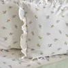 Karaca Tagesdecke Set-Lidya Bettwäsche-Set aus 100 % Baumwolle, Doppelbett, Grün