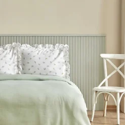 Karaca Tagesdecke Set-Lidya Bettwäsche-Set aus 100 % Baumwolle, Doppelbett, Grün