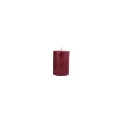 Karaca Kerzen-Lila Kerze 6,5 cm x 10 cm Bordeaux