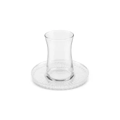 Karaca Mokka & Espressotassen Set-Lily 12-teiliges Türkisches Teeset für 6 Personen, 170 ml, Luster