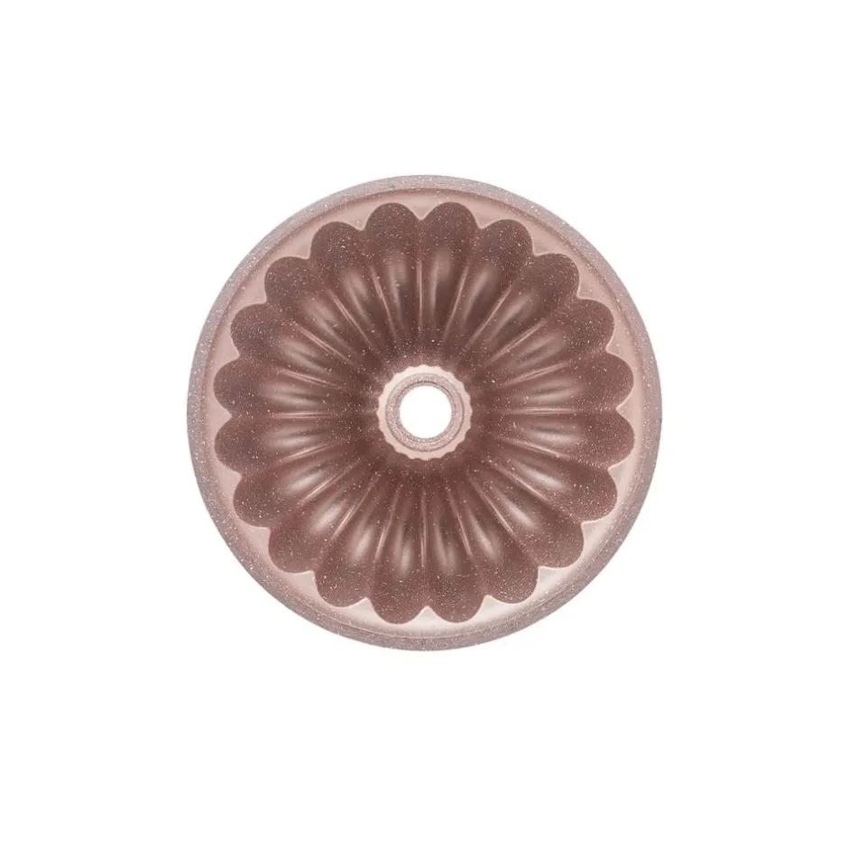 Karaca Kuchenform-Lina Geschnittene Gießen Kuchenform 25,5 cm Rosegold