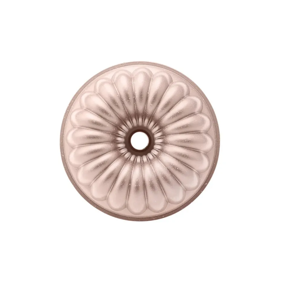 Karaca Kuchenform-Lina Geschnittene Gießen Kuchenform 25,5 cm Rosegold