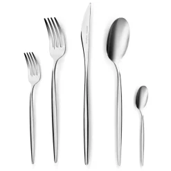 Karaca Bestecksets Für 12 Personen-Lizbon 60-teiliges Besteck-Set für 12 Personen Platın