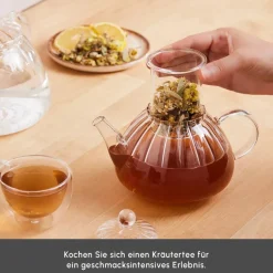 Karaca Teekannen-Lori Glas-Teekanne Farblös