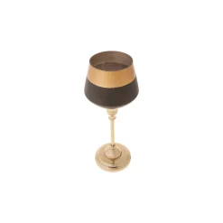 Karaca Kerzenständer-Lucca Şamdan Tealight Kerzenhalter Schwarz 30,5cm Schwarz01