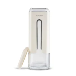 Karaca Salz Und Pfefferstreuer-Luminous, Vorratsglas, 1210ML, Creme Creme01