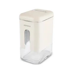 Karaca Salz Und Pfefferstreuer-Luminous, Vorratsglas, 750ML, Creme Creme01