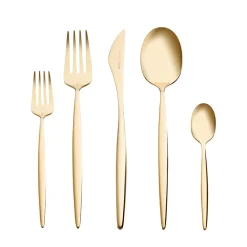 Karaca Bestecksets Für 6 Personen-Lızbon Gold 6-Personen 30-teiliges Besteckset