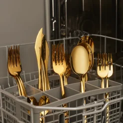 Karaca Bestecksets Für 6 Personen-Lızbon Gold 6-Personen 30-teiliges Besteckset