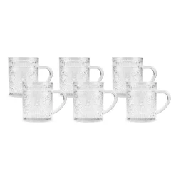 Karaca Teegläser Sets-Margo 6-teiliges Teeglas-Set Şeffaf
