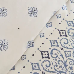 Karaca Bettwäsche-Marino Renforcé Bettwäsche-Set, Einzelbett, Blau