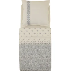 Karaca Bettwäsche-Marino Renforcé Bettwäsche-Set, Einzelbett, Blau