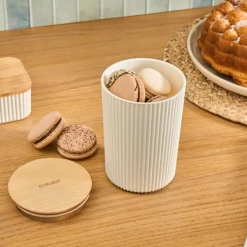 Karaca Vorratsbehälter-Massimo Vorratsbehälter 0,9 L Creme Krem