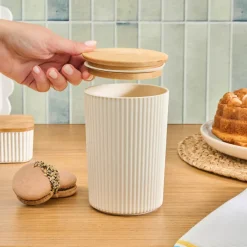 Karaca Vorratsbehälter-Massimo Vorratsbehälter 0,9 L Creme Krem