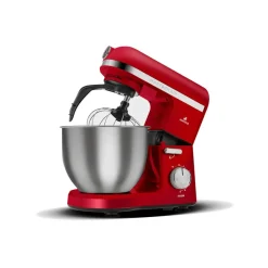Karaca Küchenchef-Mastermaid Chef Pro Doppelarm Küchenchef Imperial Rot, 5L, 1500W Kırschrot