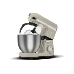 Karaca Küchenchef-Mastermaid Chef Pro Doppelarm Küchenchef Ikonisch Beige, 5L, 1500 W Iconıc Beıge