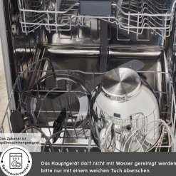 Karaca Küchenchef-Mastermaid Chef Ultra D2000W Küchenmaschine mit Digitaldisplay Galaxy Grey 7L