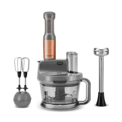 Karaca Küchenmaschine-Mastermaid Prosteel 2000W Küchenmaschine Galactic Bronze